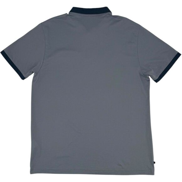 NEW Travis Mathew Men's Pima Cotton Blend Polo Shirt Slate Gray/Blue XL - Picture 3 of 12